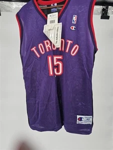Vintage Vince Carter #15 Toronto Raptors Trikot Champion Größe 40 - Bild 1 von 6