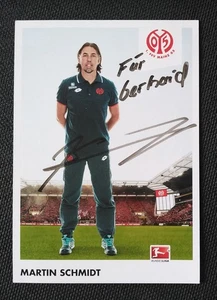 14949 Martin Schmidt FSV Mainz 05 2015/16 Autogrammkarte original signiert - Picture 1 of 2