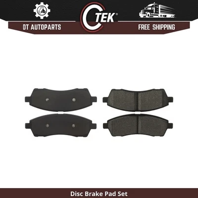 Para Ford F-250 2000-2004 | Pastillas de freno de disco traseras centradas | Cerámica Foto 1 de 4