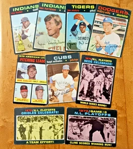1971 Topps Baseball Cards Complete Your Set U-Pick -Vary from VG-EX - Picture 1 of 86