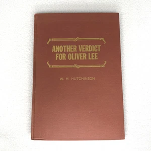 Another Verdict for Oliver Lee by W. H. Hutchinson- Fountain Murder - 1st Ed HC - Bild 1 von 5