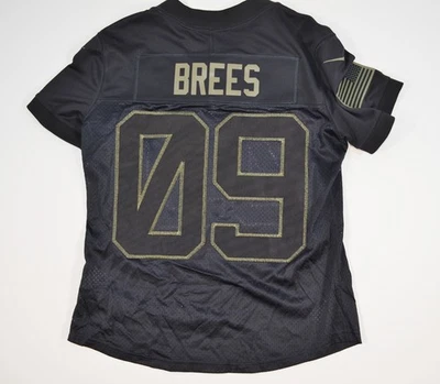 Camiseta de futebol Nike NFL Drew Brees saudação ao serviço New Orleans Saints - Imagem 1 de 4