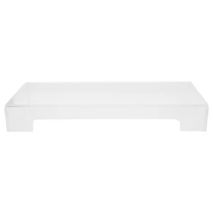  Bureau Support De Moniteur Acrylique Étui Pour Clavier D'ordinateur - Afbeelding 1 van 12