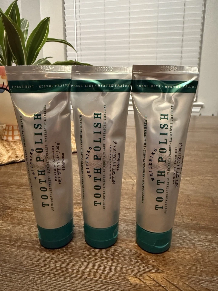 Esmalte de dientes clásico Melaleuca fresco menta sin flúor 3,8 oz. Pack de 3 Foto 1 de 2
