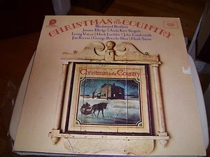 CHRISTMAS IN THE COUNTRY-LP-VG+-PICKWICK/RCA-SNOW-LOCKLIN-REEVES-BLACKWOOD - Picture 1 of 2