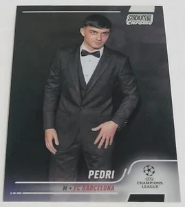 2021-22 Stadium Club Chrome UEFA Champions League Refractors #16 Pedri - Picture 1 of 2