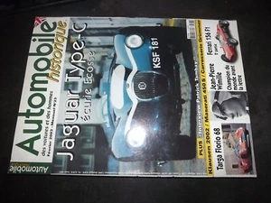 0104 Revue L'automobile historique n°23 Jaguar Type C écurie Ecosse - Imagen 1 de 1