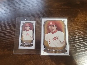 2024 Topps Allen & Ginter JOHNNY BENCH Mini Card & Base Card #350 - Picture 1 of 2