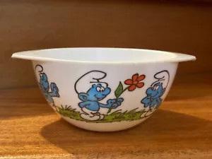 Ancien Bol en melamine Tefal Schtroumpfs - Picture 1 of 5