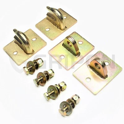 Gripon 3/8in Bolt On Grab Hook Mount with Clevis Mount - Includes Hardware