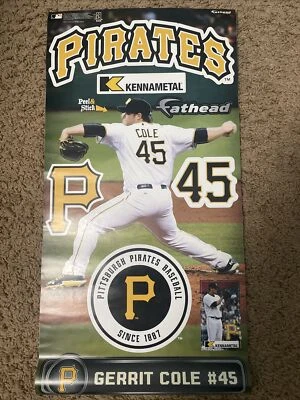 Pittsburgh Pirates Gerrit Cole Fathead Limited Edition - Image 1 of 2