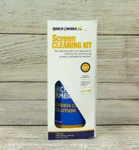Screen Cleaning Kit Spray w/Cloth Cleaner Computer Tablet TV Touch Screen Fit - Picture 1 of 5