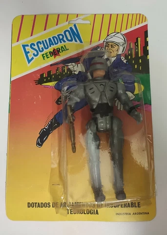 Escuadron Federal - bootleg Industria Argentina, like Robocop - Rarety Cover