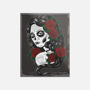 Calcomanía de vinilo pegatina Day of Dead Girl - Imagen 1 de 1