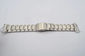 PULSERA CASIO VINTAGE ACERO 20MM PULSERA HERMOSO ESTADO RARO ACERO 8 - Imagen 1 de 2