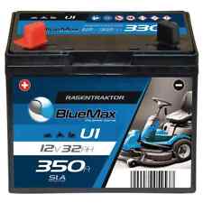 Produktbild - BlueMax U1 Rasentraktor Starterbatterie 12V 32Ah 350A ersetzt 30Ah