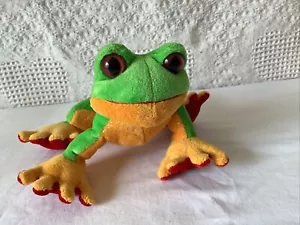 OFFICIAL Original GANZ signature Webkinz Tree Frog (Without Code) - Picture 1 of 8