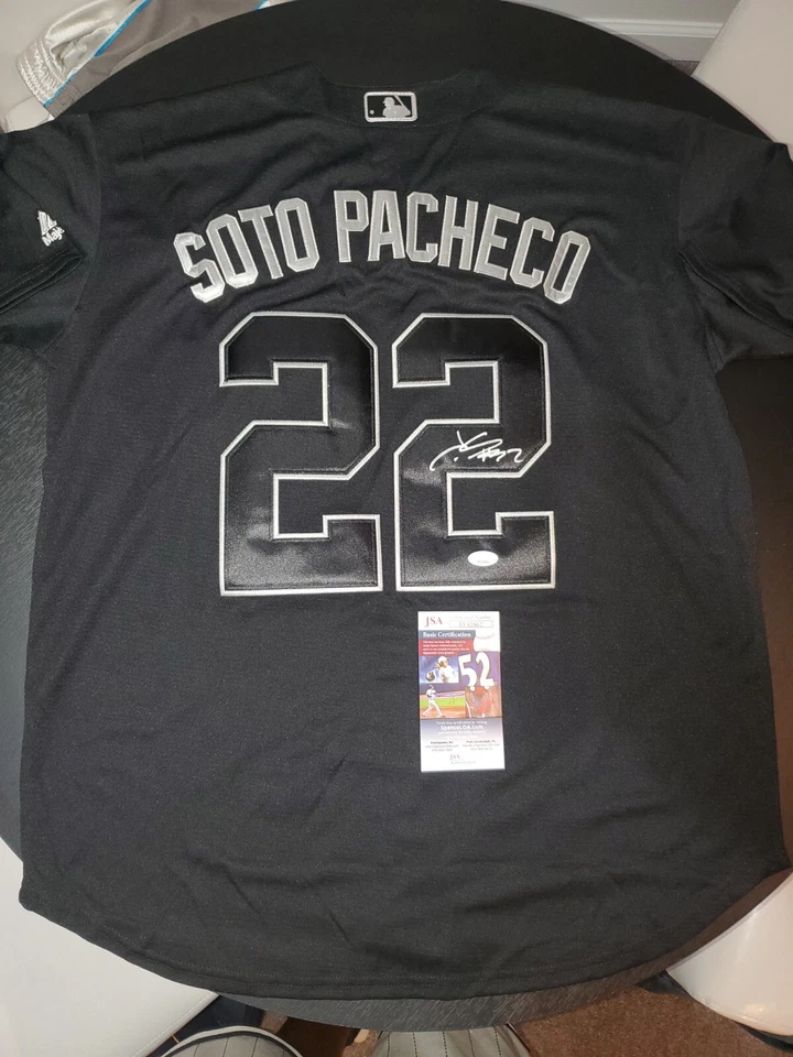 JUAN SOTO Signed Nationals 2019 Players Weekend Jersey Autographed JSA COA XL - Image 1 of 4