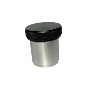 1.5” / 38mm ID Weld On Filler Neck And Cap Oil Fuel Water Tank Black Aluminum - Picture 1 of 8