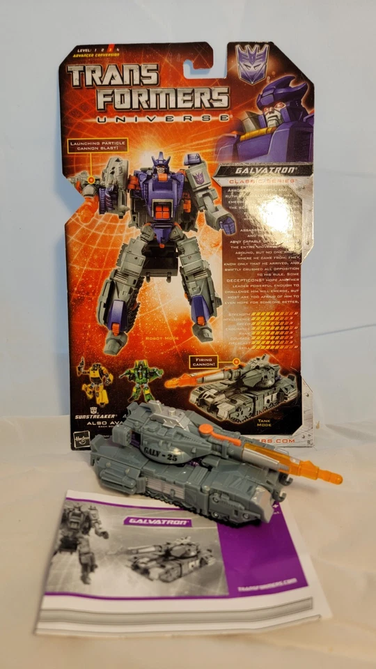 GALVATRON Transformers Classics Universe Deluxe completo + más 2008 240821A Foto 1 de 1