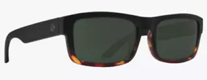 NEW Spy Discord Lite Sunglasses-Soft Matte Vintage Tortoise Black-Polarized Lens - Picture 1 of 1