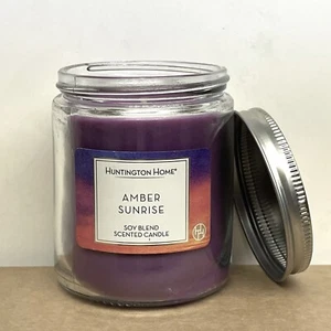 AMBER SUNRISE Kerze 6,5 oz Huntington Home JAR CANDLE - Bild 1 von 5