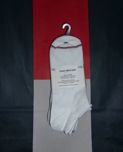 Tommy Hilfiger Sport Arch Support Men's Ankle Socks All White (6 Pairs) One Size - Picture 1 of 2