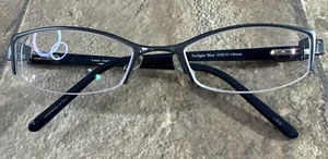 Laura Ashley Shea Eyeglasses FRAME ONLY Twilight Blue Half Rim 53-19-130-26mm - Picture 1 of 14