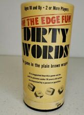 Dirty Words Party Edition 2 Player Dice Game 18 University Games