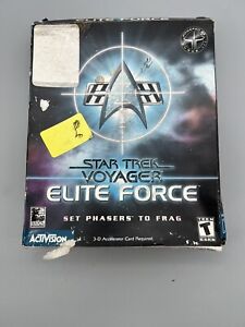 Star Trek: Voyager -- Elite Force PC 2000 Damaged Box