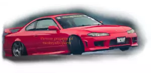 1:10 RC Clear Lexan Body Shell kit - Nissan Silvia S15 +extras & decals - Picture 1 of 11