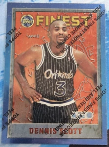 1996 TOPPS Finest DENNIS SCOTT - ORLANDO MAGIC - #199 - Bild 1 von 3