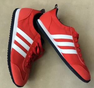 Adidas Jog Sneaker Sportschuh rot Gr. 42,7 = US 9 = UK 8,5 „Neu“ - Bild 1 von 7