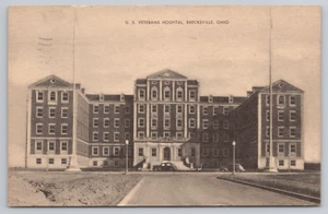 Postkarte 1909 Das Veteranenkrankenhaus in Brecksville, Ohio - Bild 1 von 2
