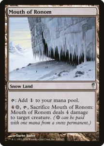Mouth of Ronom Mtg Magic English EX - Foto 1 di 1