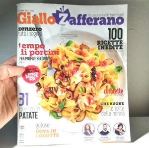Rivista Giallo Zafferano anno 2017 arte del cucinare cucina ricette casa italia - Foto 1 di 3