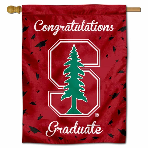 Stanford University Graduation Gift Decorative Flag Cover