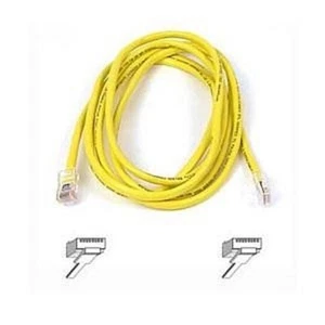 BELKIN 2m YLLW CAT6 Snagless Patch CBL A3L980B02M-YLWS - Picture 1 of 2