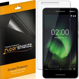 6X Supershieldz Clear Screen Protector Saver for Nokia 2 V / 2V / 2.1 - Picture 1 of 2