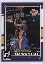 2015-16 Panini Donruss Rebounds /49 Brandon Bass #42