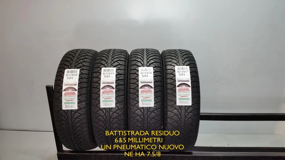 GOMME USATE  TERMICHE 185/60R15 84T FULDA KRISTALL MONTERO 3 PNEUMATICI B31820 - Bild 1 von 1