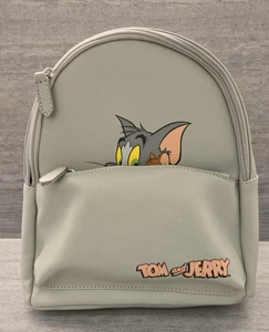 Tom and Jerry (Warner Bros) Gray Mini Backpack by Danielle Nicole - NWT - Picture 1 of 4