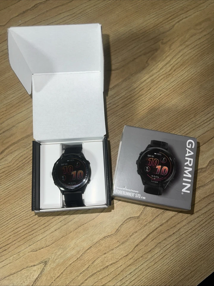 Garmin Forerunner 570 47mm GPS Running Smartwatch  - Image 1 of 1
