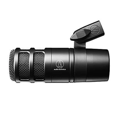 Audio-Technica AT2040 Hypercardioid Dynamic Podcast Microphone+pouch+stand mount - Image 1 of 3