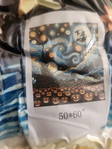 Van Gogh Coperta Regali per Donna Uomo Taglia 50"X60", Vincent Van Gogh Notte Stellata - Foto 1 di 4