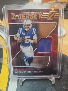 2024 PANINI ZENITH Z-JERSEY ANTHONY RICHARDSON ZJ27 - Picture 1 of 2