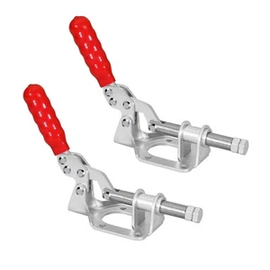 2 Stück Knebelspanner, 300 Pfund Haltekapazität, 302F Schnellspanner Push/Pull Klemme... - Bild 1 von 7