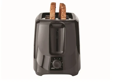 2-Slice Toaster with 6 Shade Settings and Removable Crumb Tray, Black - Image 1 of 4