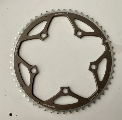 FSA Cannondale Si Road 53t Chainring Gray Anodized 130 BCD 10/11 Speeds NEW - Image 1 of 4
