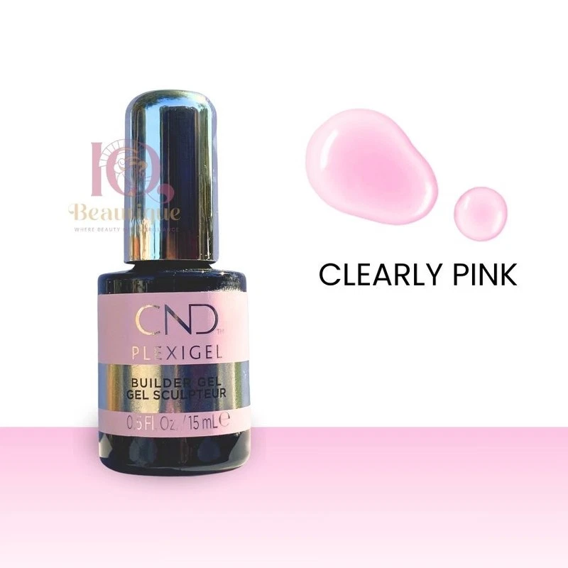 Gel constructor de plexigel CND 0,5 fl. oz/15 ml TOTALMENTE NUEVO - Claramente rosa Foto 1 de 1